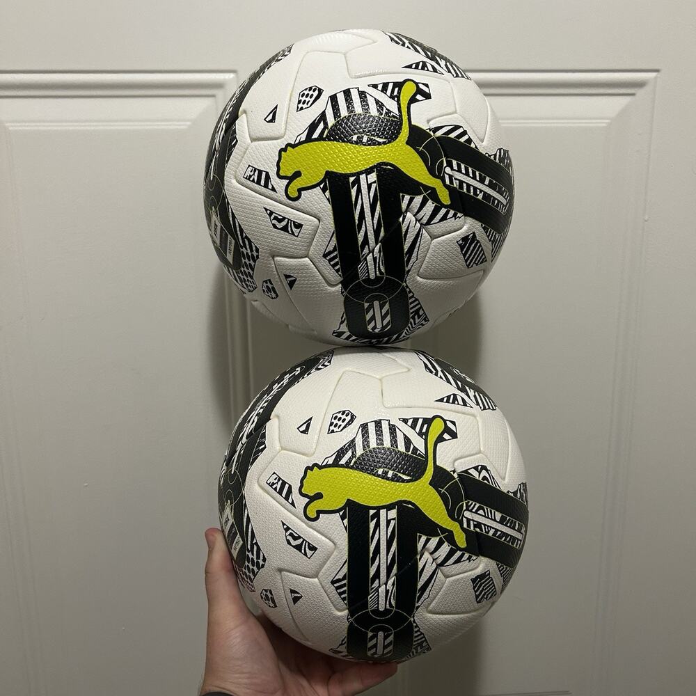 Puma ORBITA 1 TB Pro FIFA Quality Soccer Ball Lime White 083899-01 Size 5 X2